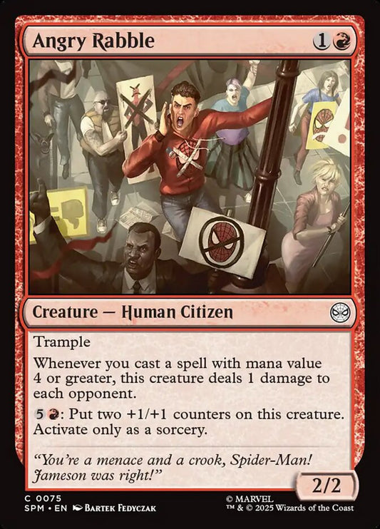Angry Rabble - SPM-075-NF-STD