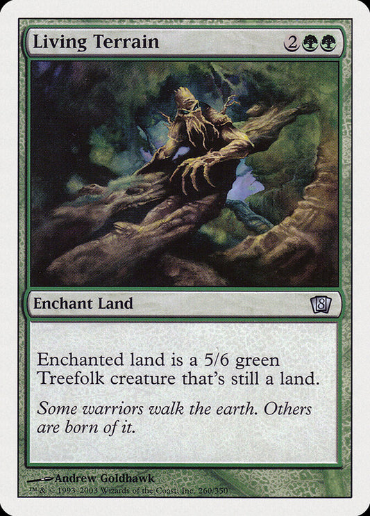 Living Terrain - carta Magic The Gathering