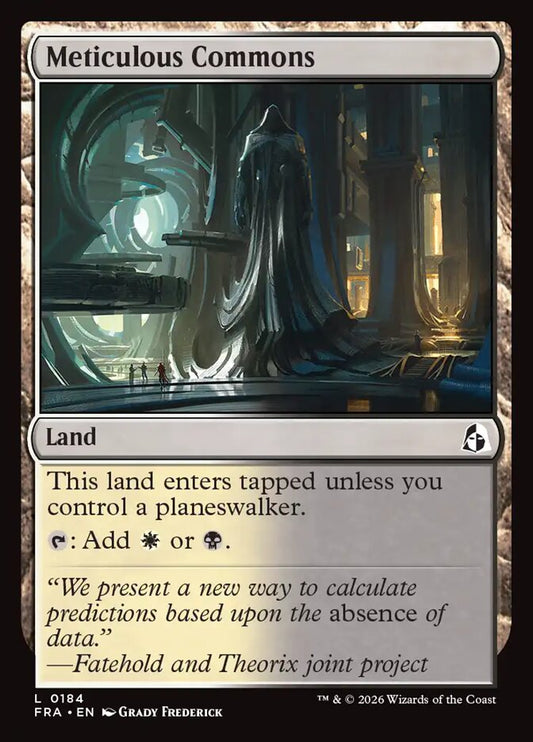 Meticulous Commons - carta Magic The Gathering