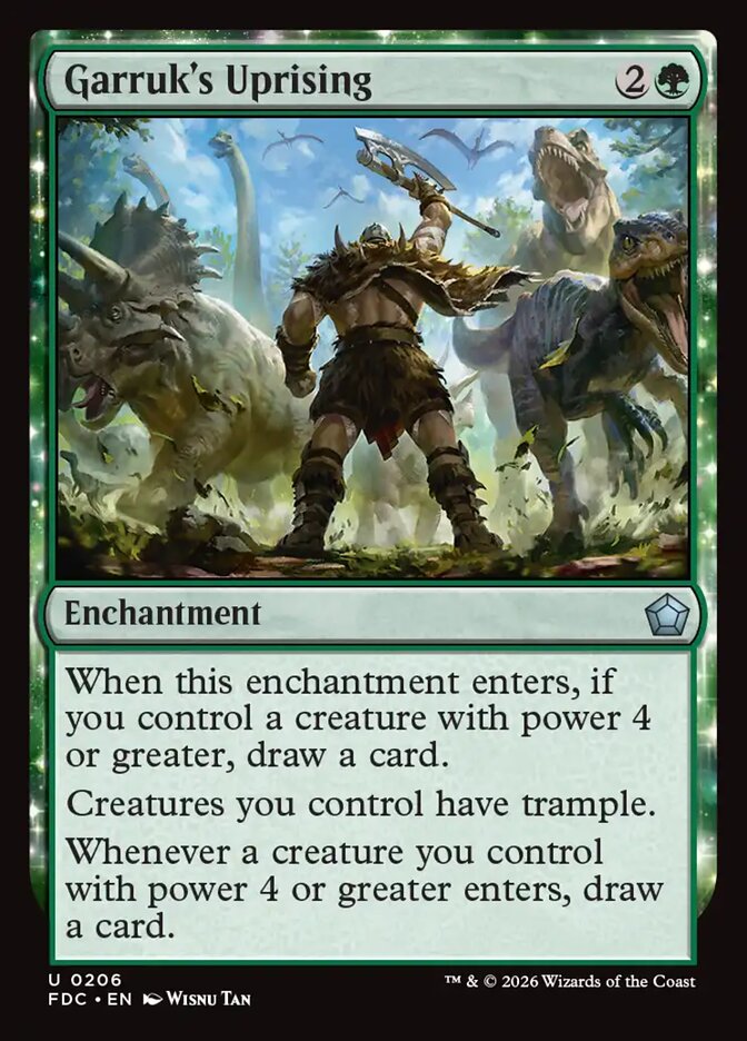Garruk's Uprising - carta Magic The Gathering