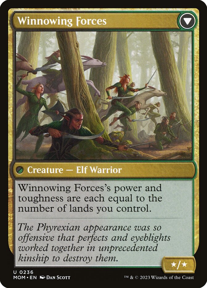 Winnowing Forces - carta Magic The Gathering