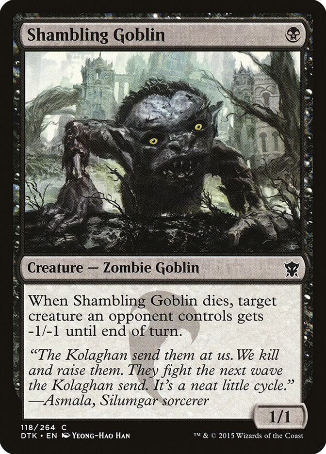 Shambling Goblin - carta Magic The Gathering