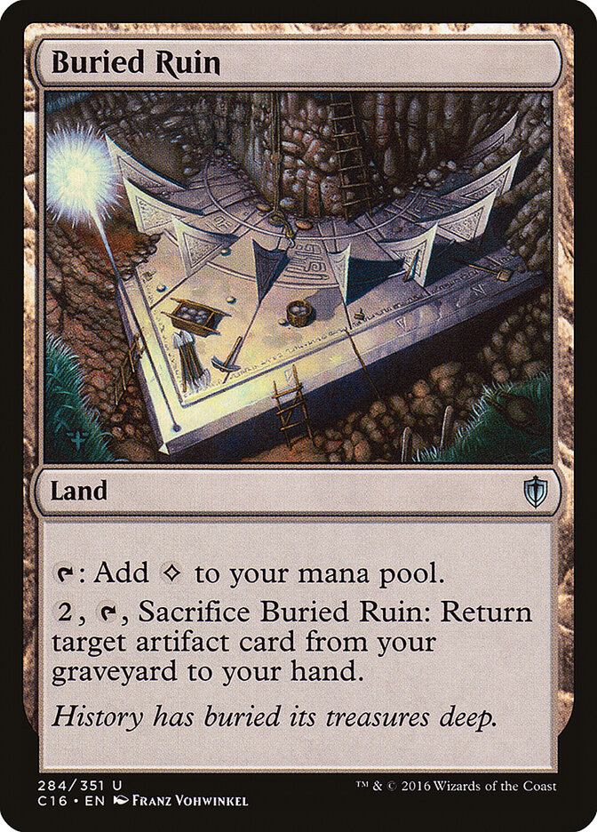 Buried Ruin - carta Magic The Gathering