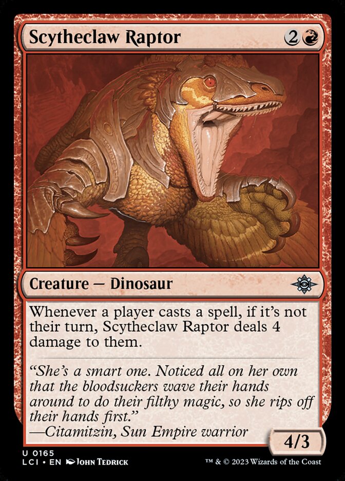 Scytheclaw Raptor - carta Magic The Gathering