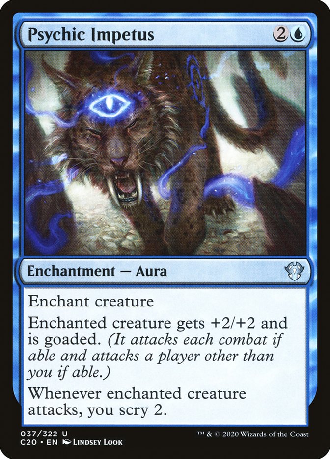 Psychic Impetus - carta Magic The Gathering