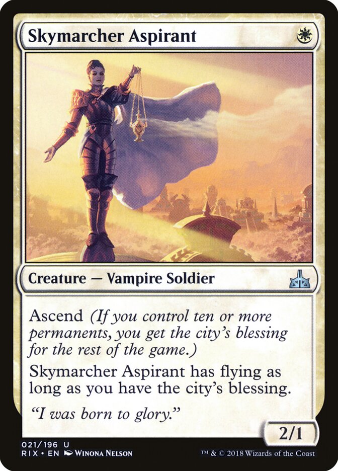 Skymarcher Aspirant - carta Magic The Gathering
