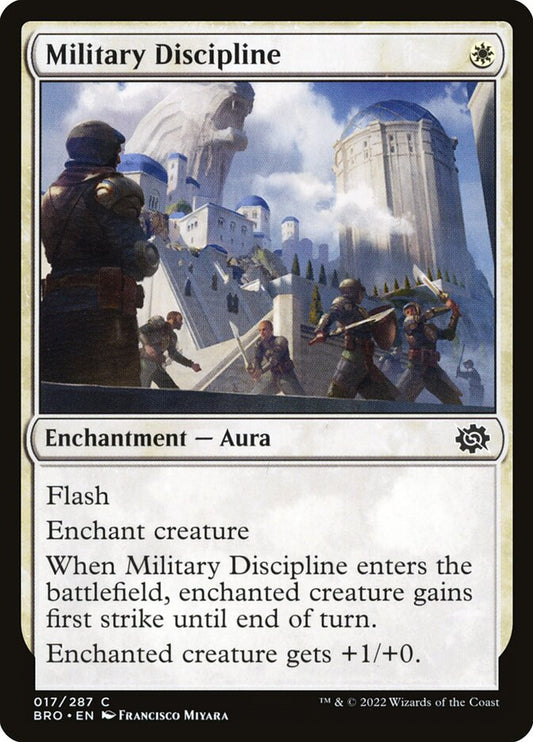 Military Discipline - carta Magic The Gathering