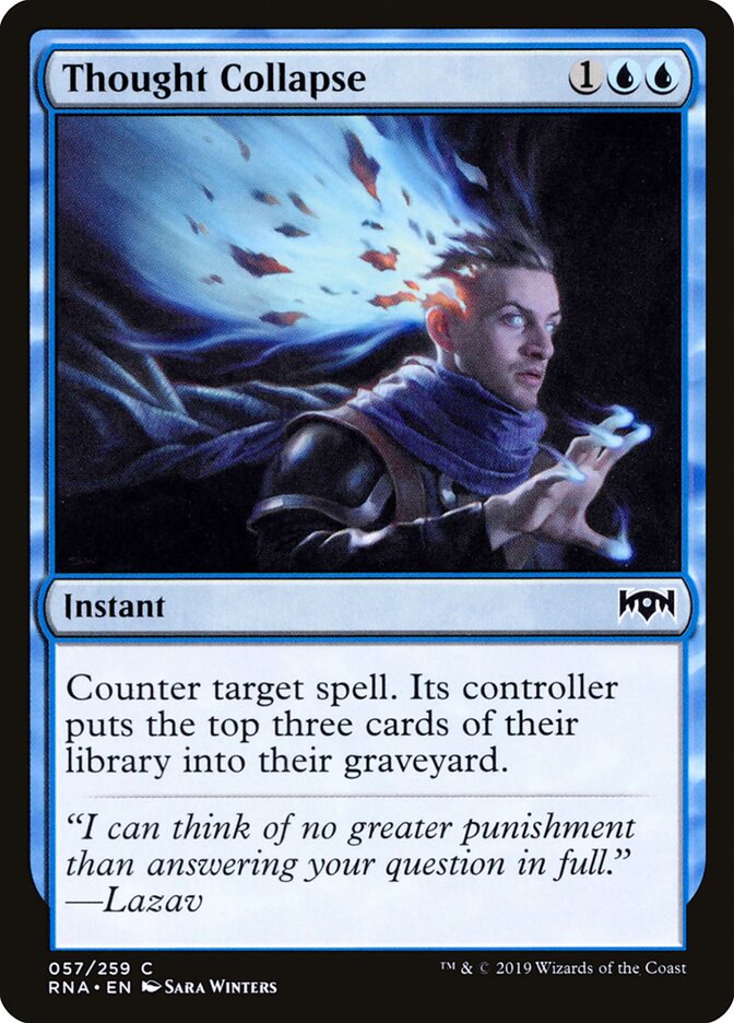 Thought Collapse - carta Magic The Gathering