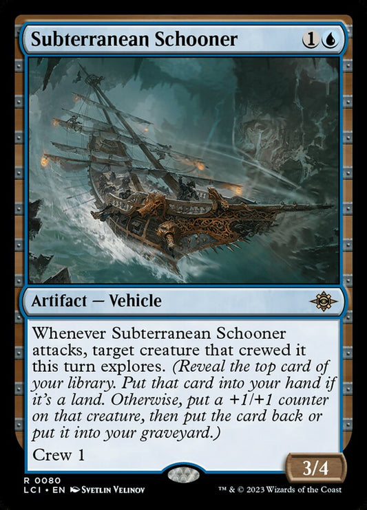 Subterranean Schooner - carta Magic The Gathering
