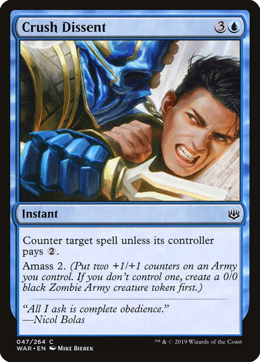 Crush Dissent - WAR-047-NF-STD