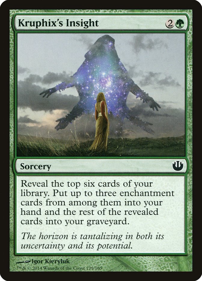Kruphix's Insight - carta Magic The Gathering