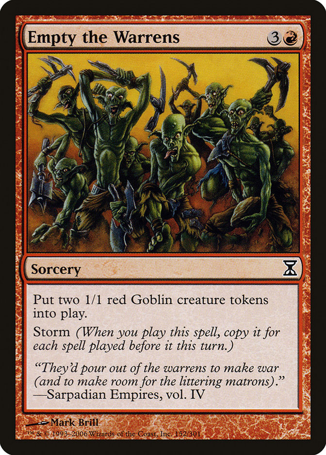 Empty the Warrens - TSP-152-NF-STD