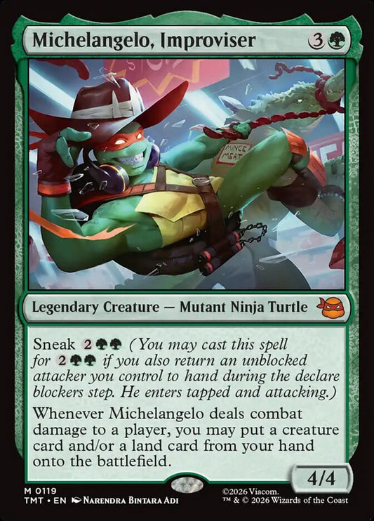 Michelangelo, Improviser - TMT-119-F-LDG-UNI
