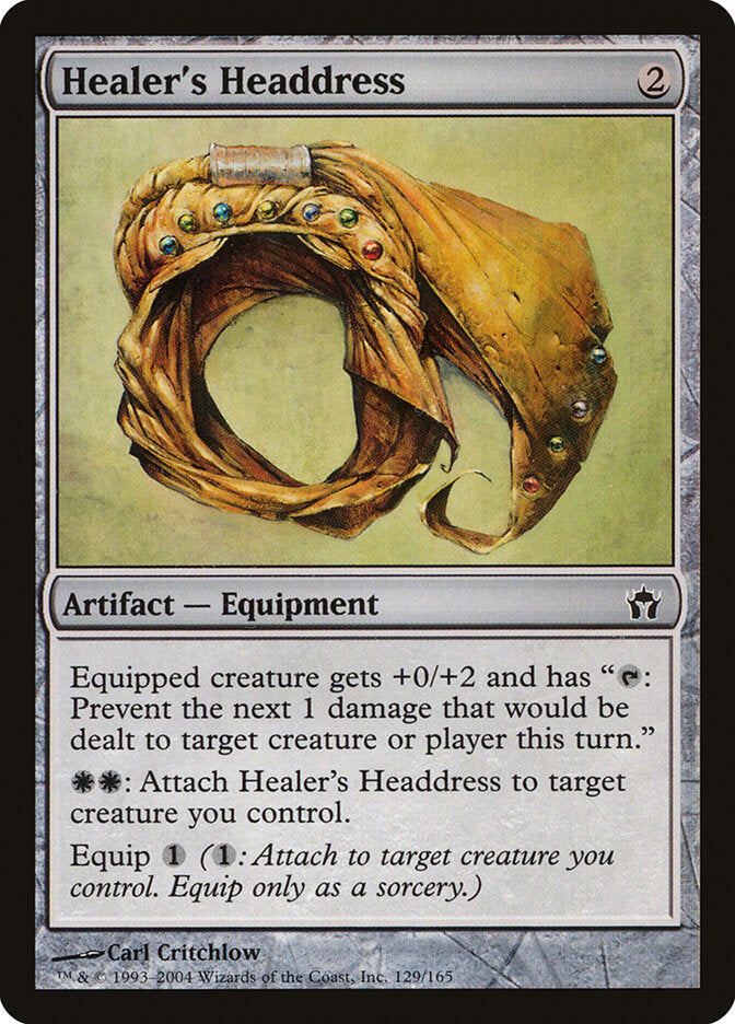 Healer's Headdress - carta Magic The Gathering