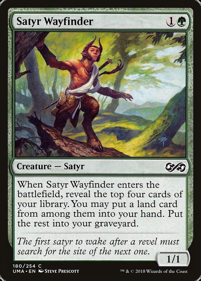 Satyr Wayfinder - carta Magic The Gathering