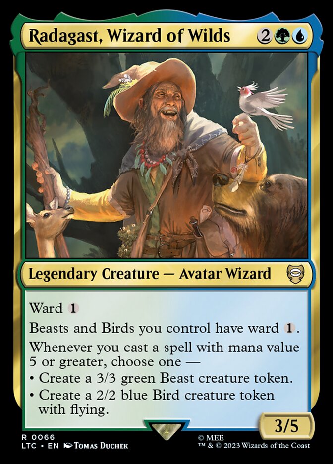 Radagast, Wizard of Wilds - LTC-066-NF-LDG-UNI