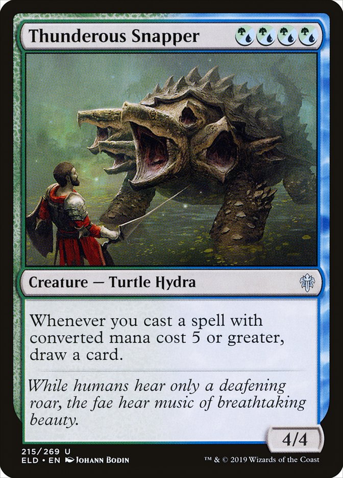Thunderous Snapper - ELD-215-NF-STD