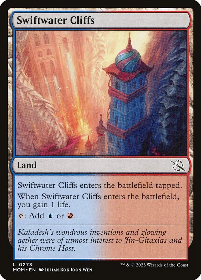 Swiftwater Cliffs - carta Magic The Gathering