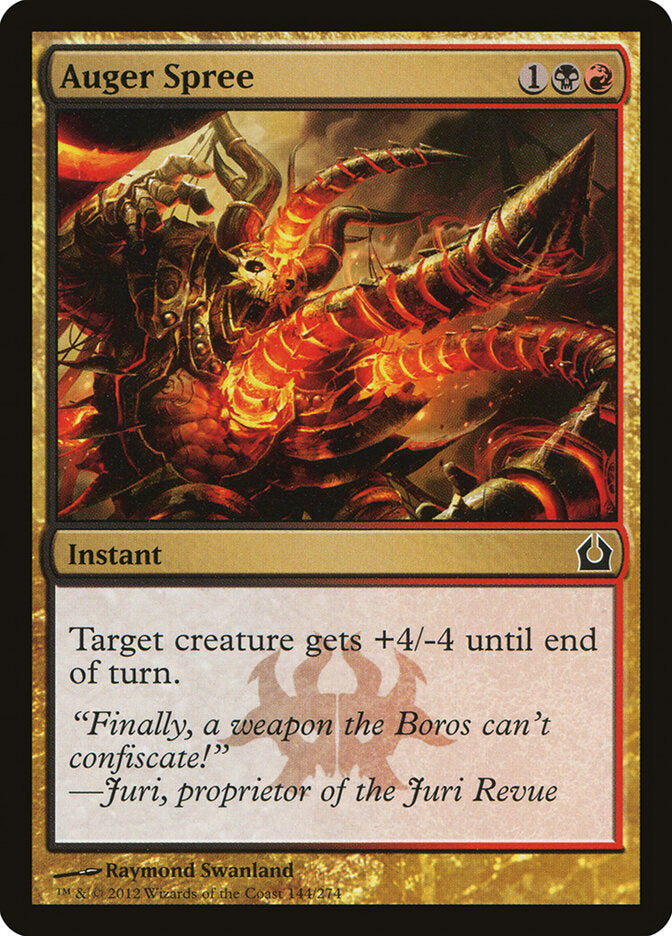 Auger Spree - carta Magic The Gathering