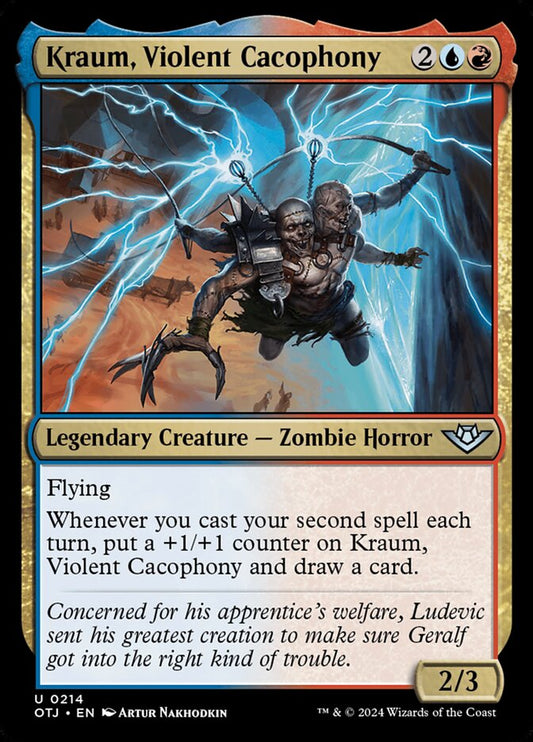 Kraum, Violent Cacophony - carta Magic The Gathering