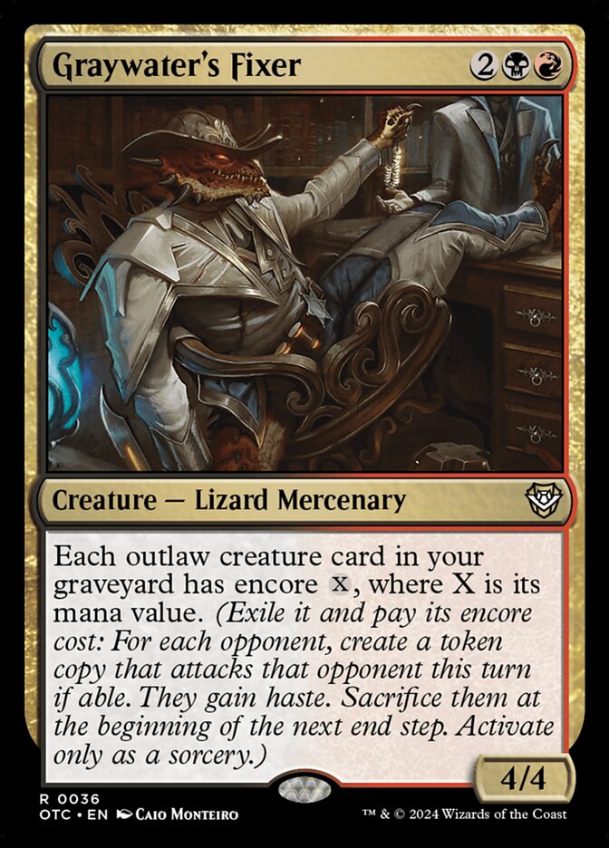 Graywater's Fixer - carta Magic The Gathering