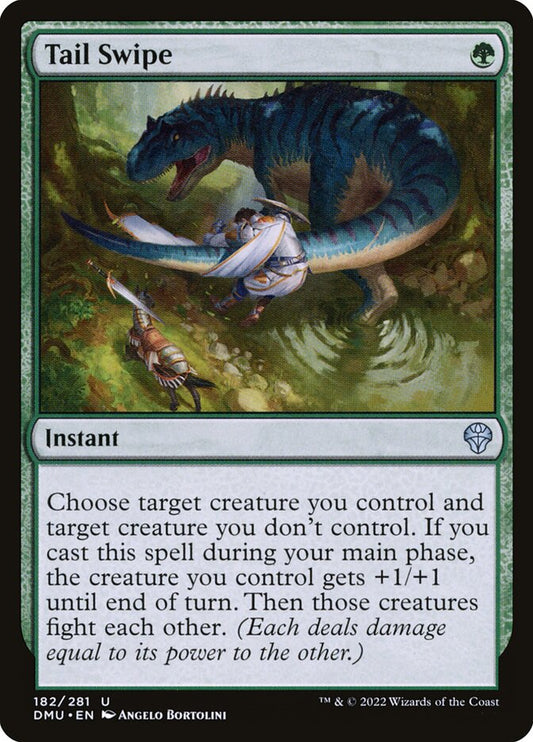Tail Swipe - carta Magic The Gathering