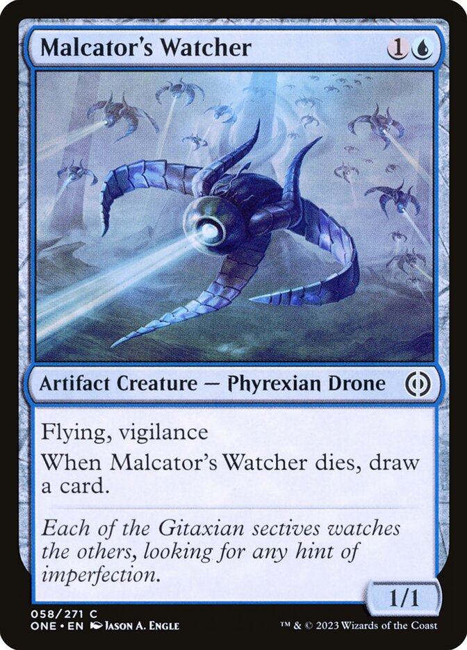 Malcator's Watcher - carta Magic The Gathering