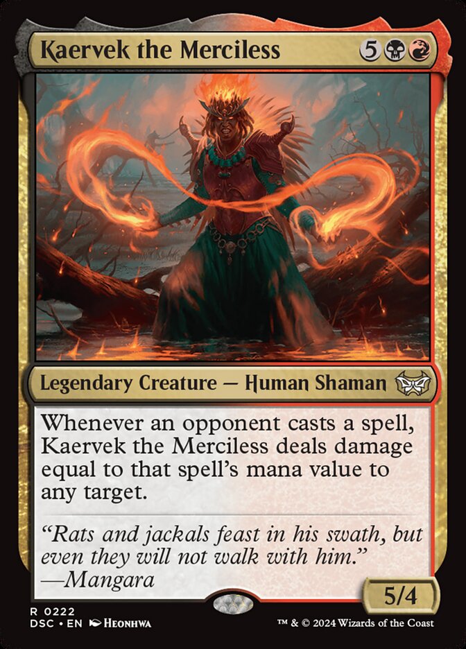 Kaervek the Merciless - carta Magic The Gathering