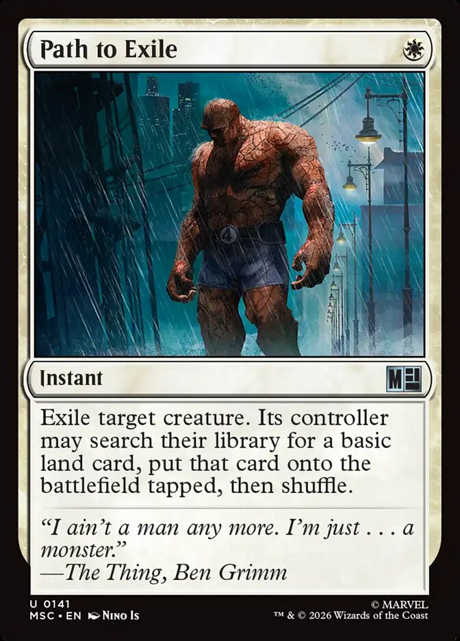 Path to Exile - carta Magic The Gathering