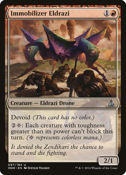 Immobilizer Eldrazi - carta Magic The Gathering