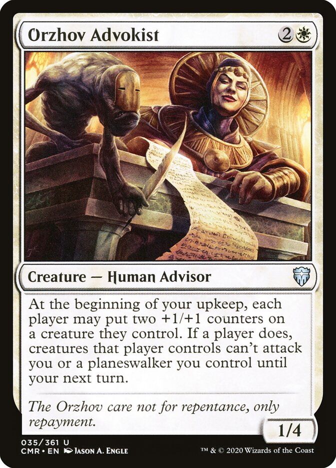 Orzhov Advokist - carta Magic The Gathering