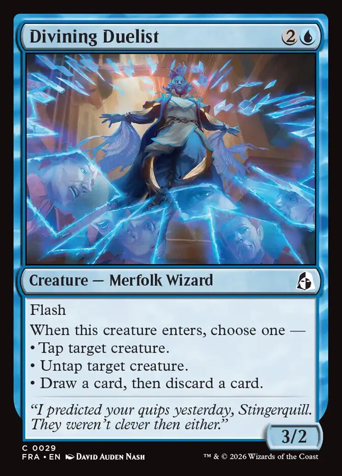 Divining Duelist - carta Magic The Gathering