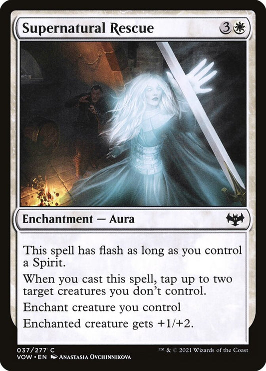 Supernatural Rescue - carta Magic The Gathering