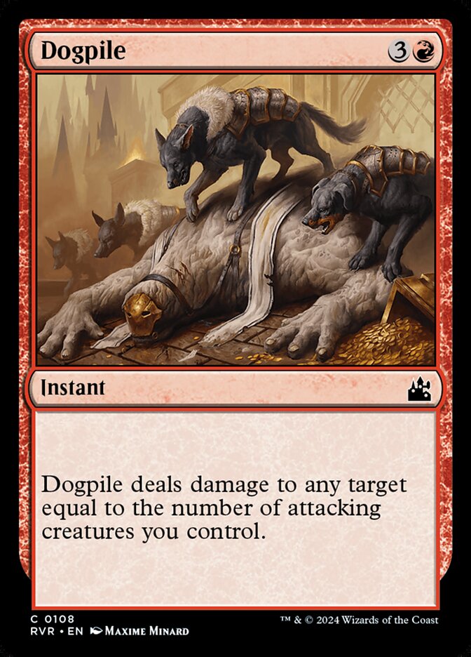 Dogpile - carta Magic The Gathering