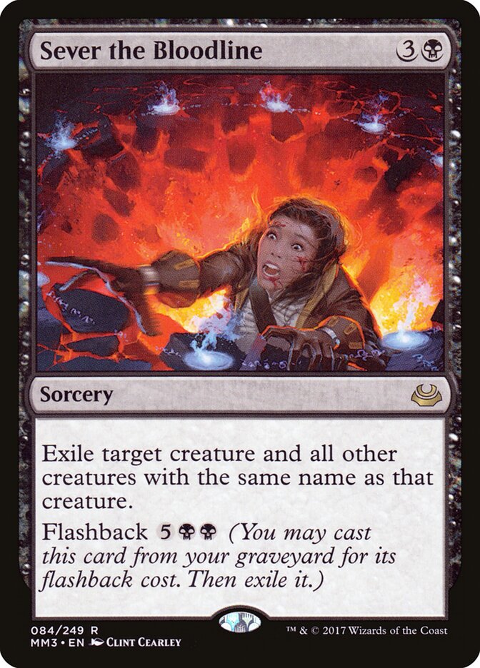 Sever the Bloodline - carta Magic The Gathering