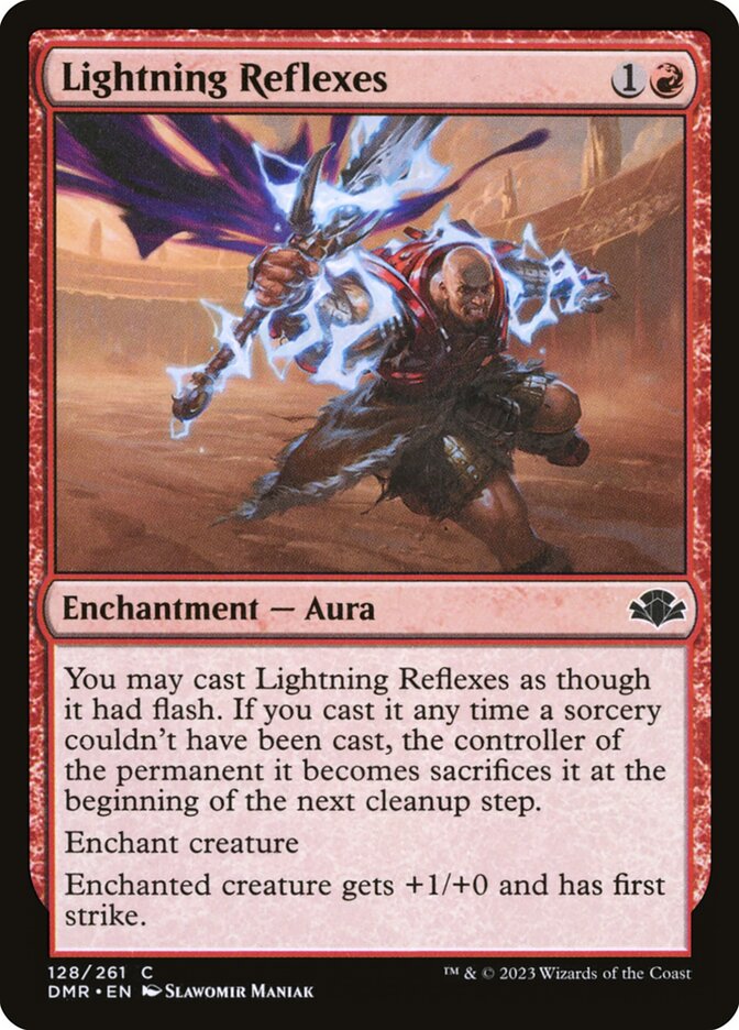 Lightning Reflexes - carta Magic The Gathering