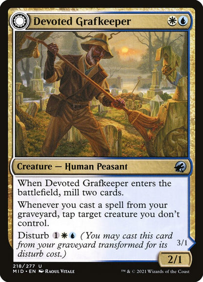 Devoted Grafkeeper - carta Magic The Gathering