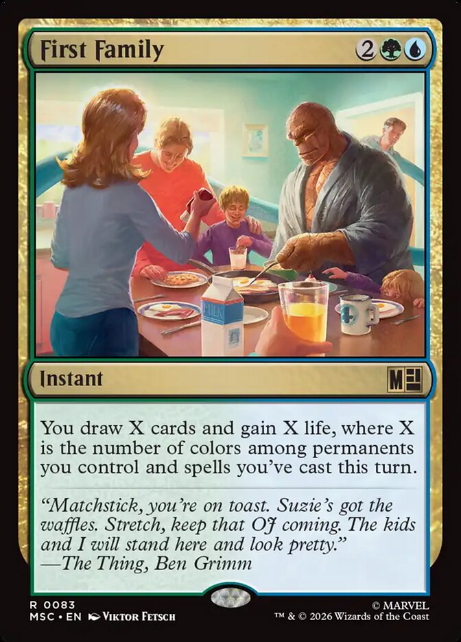 First Family - carta Magic The Gathering