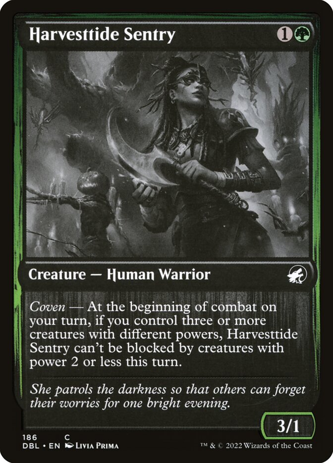 Harvesttide Sentry - carta Magic The Gathering