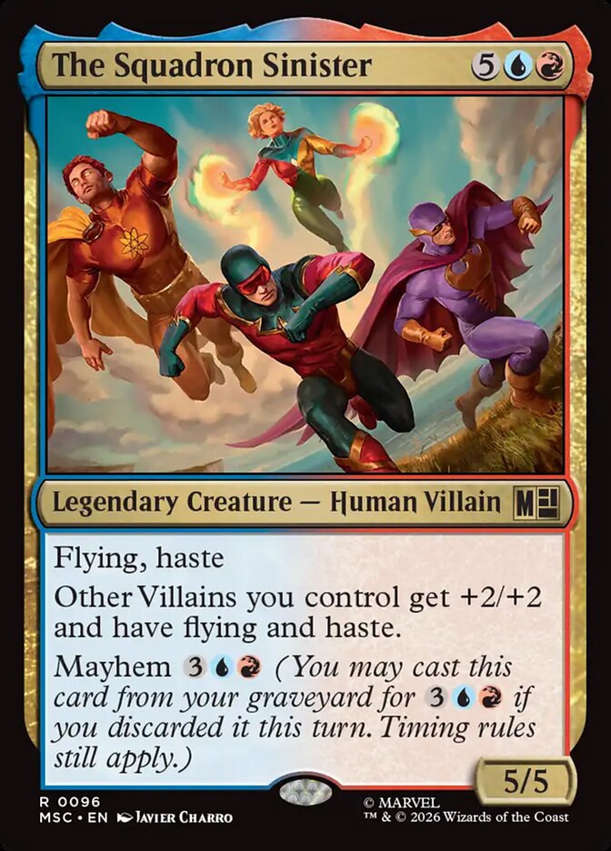 The Squadron Sinister - carta Magic The Gathering