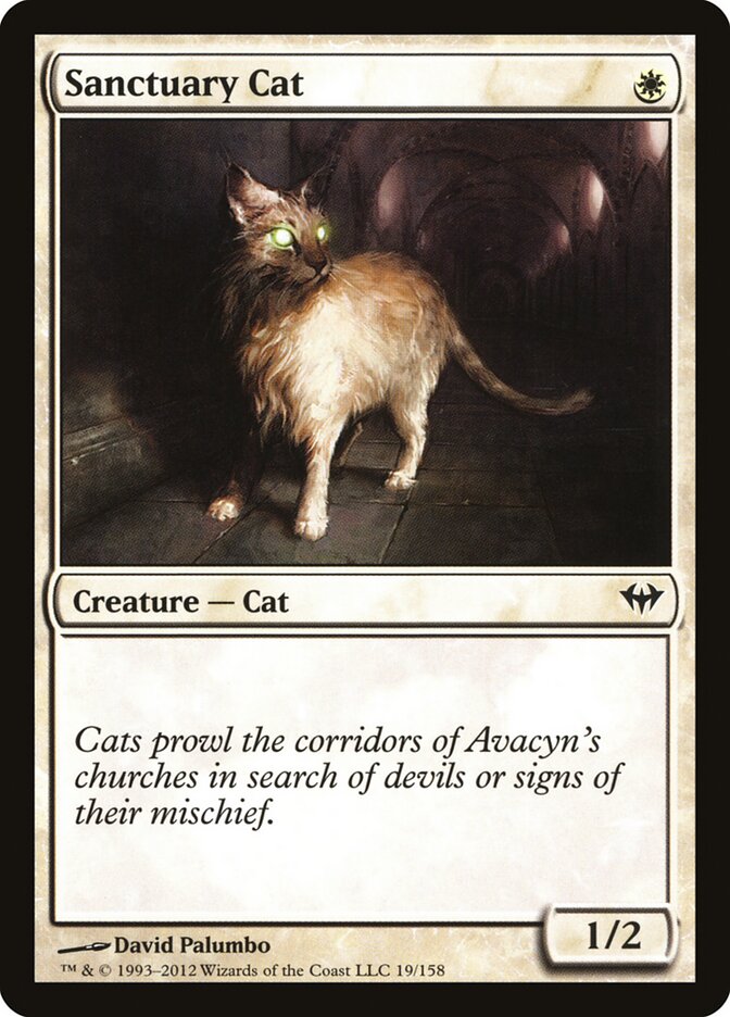 Sanctuary Cat - carta Magic The Gathering