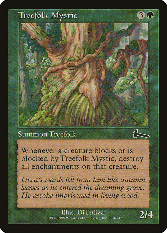 Treefolk Mystic - carta Magic The Gathering