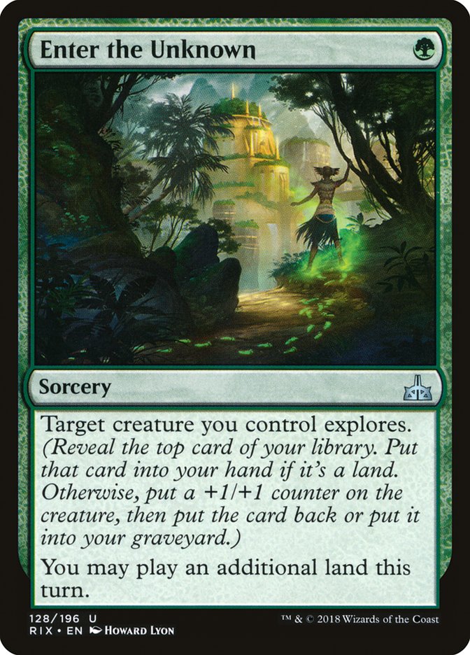 Enter the Unknown - RIX-128-NF-STD