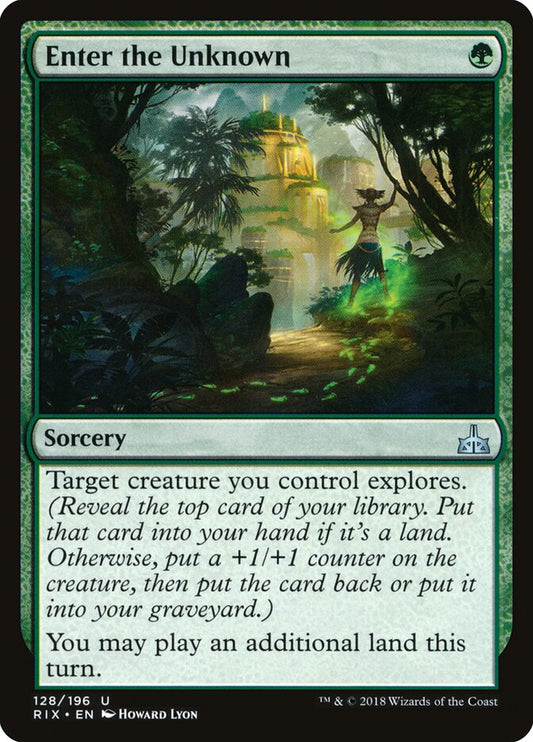 Enter the Unknown - carta Magic The Gathering