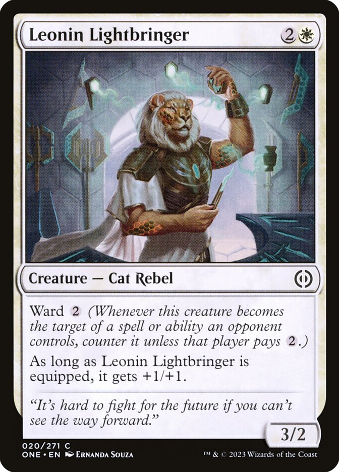 Leonin Lightbringer - carta Magic The Gathering
