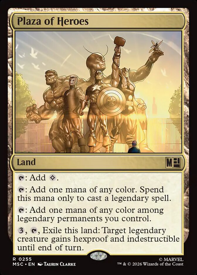 Plaza of Heroes - carta Magic The Gathering