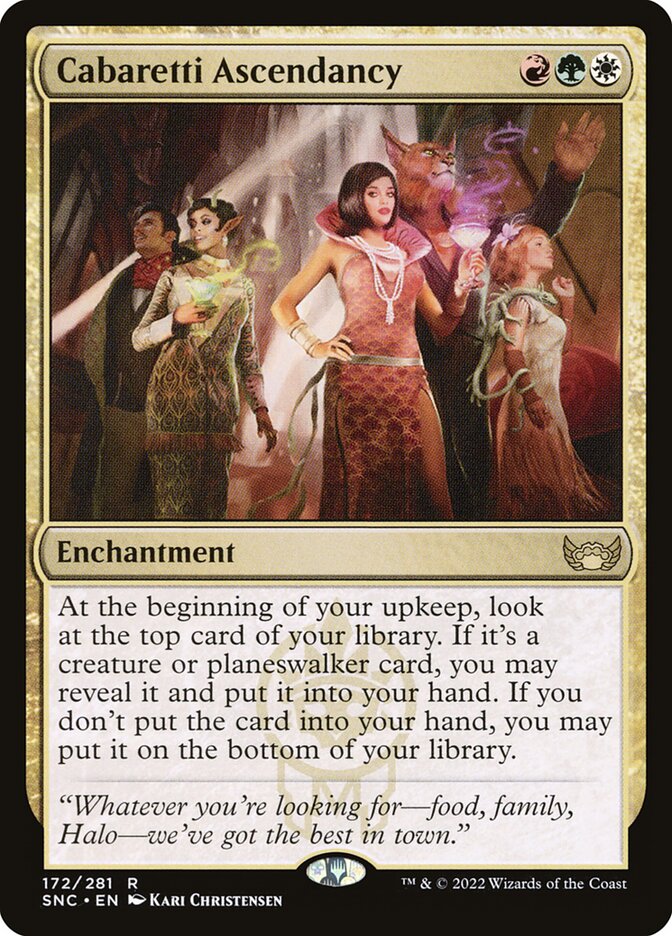 Cabaretti Ascendancy - carta Magic The Gathering