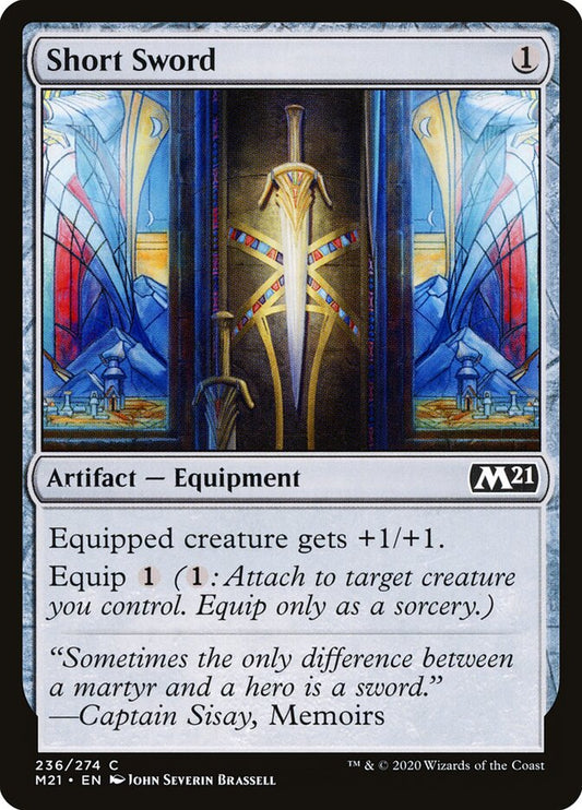 Short Sword - carta Magic The Gathering