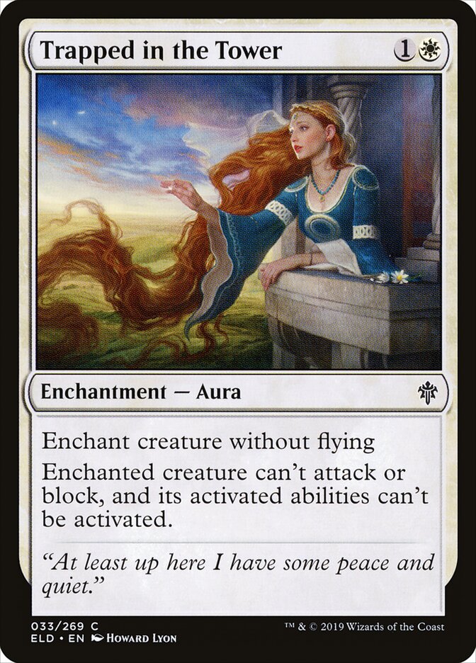 Trapped in the Tower - carta Magic The Gathering