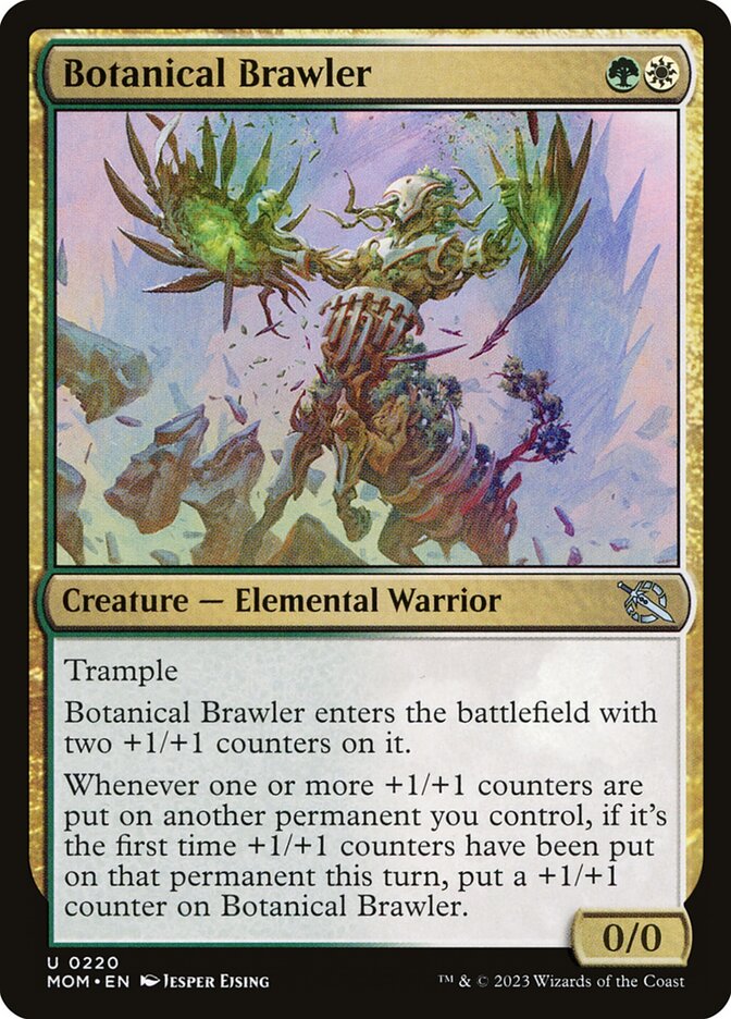 Botanical Brawler - carta Magic The Gathering